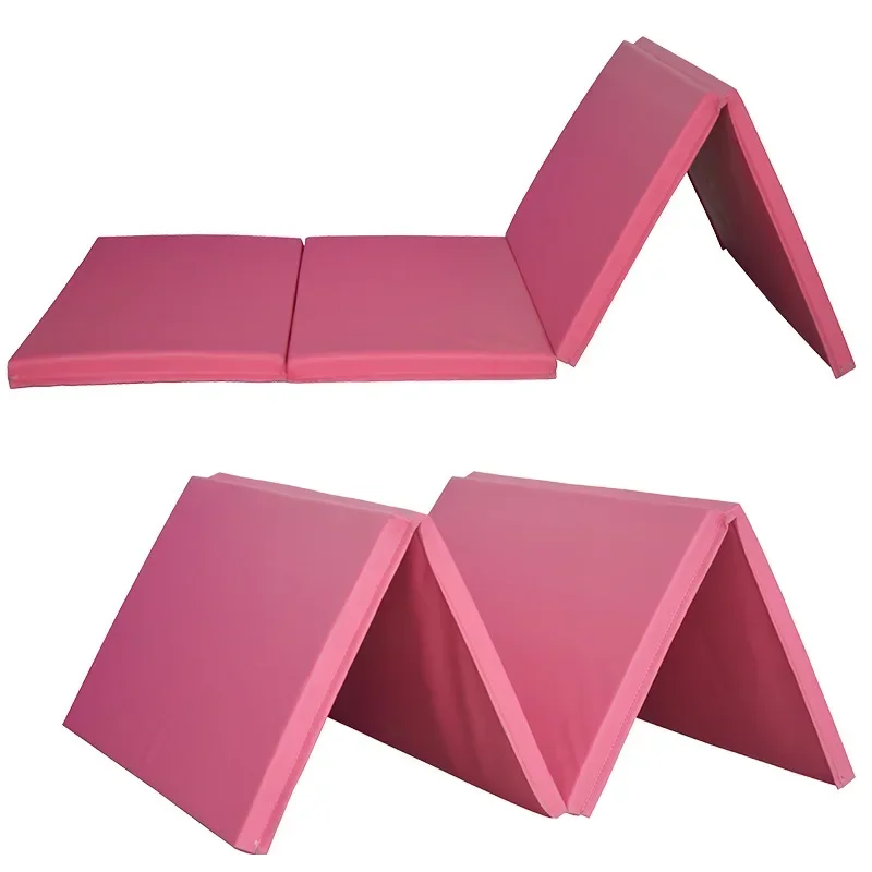 Manufacturer wholesale folding gymnastics mat yoga mat household fitness sponge pad sensory system fitness exercise mat