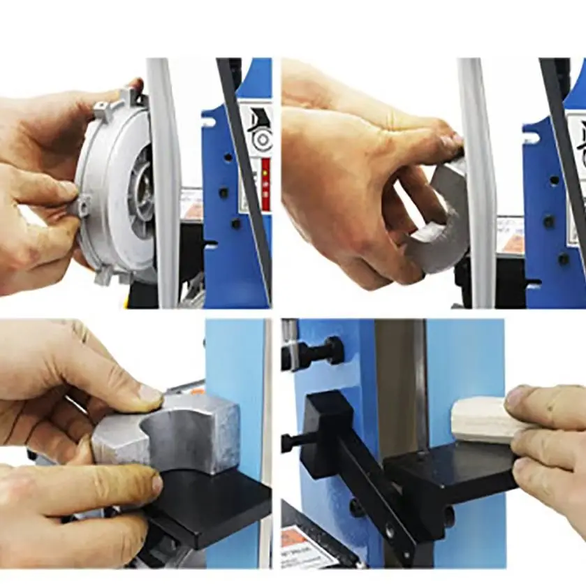 15KW Abrasive Belt Machine Sander Belt Grinder Polisher 220V/380V Woodworking Grinding Polishing Machine Sharpener Tools