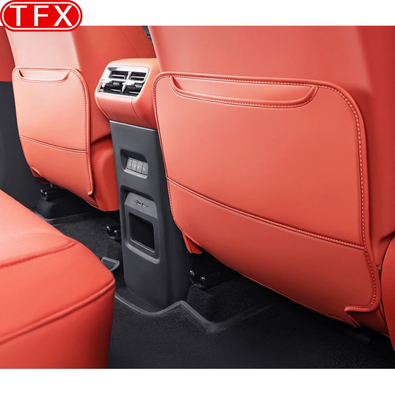 

For BYD Sealion 8 Tang L 2025 2026 Car Rear Seat Anti Kick Pad Backrest Anti Dirt Protection Pad Door Anti-kick Film Accessories