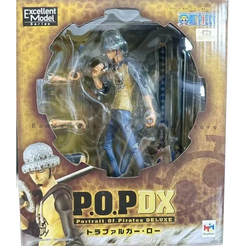 In Stock Original MegaHouse One Piece POP Dx Series Law Action Figures Animation Toys Gifts Model Collector Anime Hobby