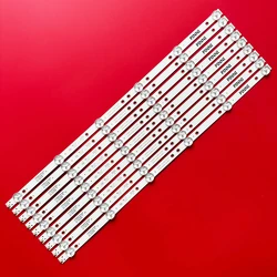9/27PCS LED Backlight Strip apply to 4708-K490WD-A2213K01 K490WD7 49J1000 49J2000 49UF6031 49PFF5250 49PUF6032 49PUF6056