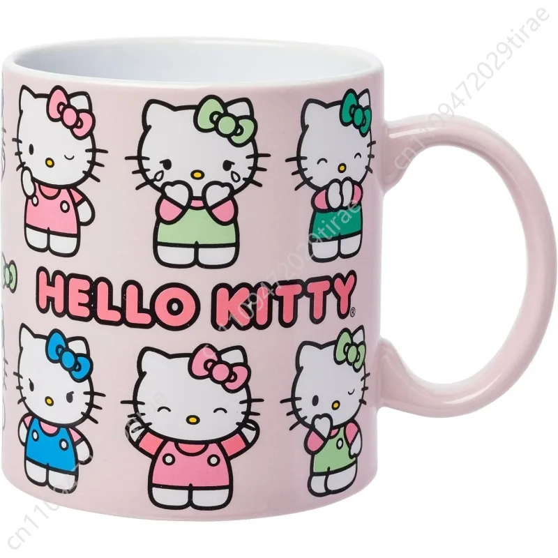 Silver Buffalo Sanrio Hello Kitty Various Emotions and Poses Mug, 20 Ounces