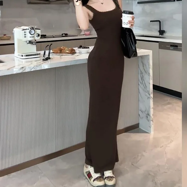 

7516 Лето в тайском стиле, 14-игольное кружевное длинное платье с квадратным вырезом и открытой спиной на талии для похудения, русалка, камзол, внутренняя часть