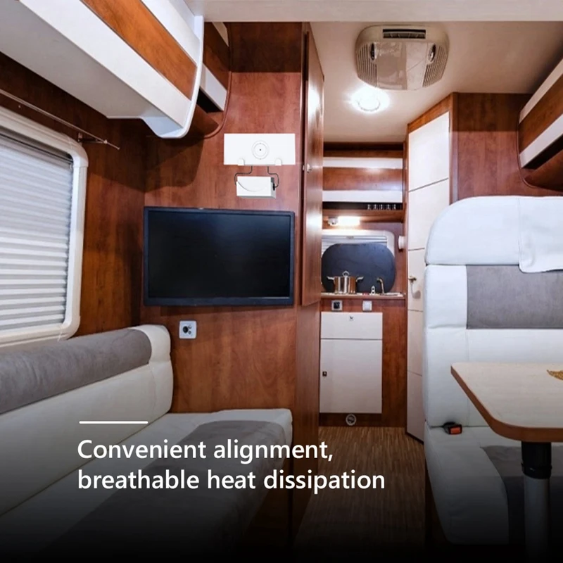 Support d'étagère murale de routeur pour StarexhausIsabel 3, montage mural en métal, routeur peu encombrant et kit de montage d'alimentation