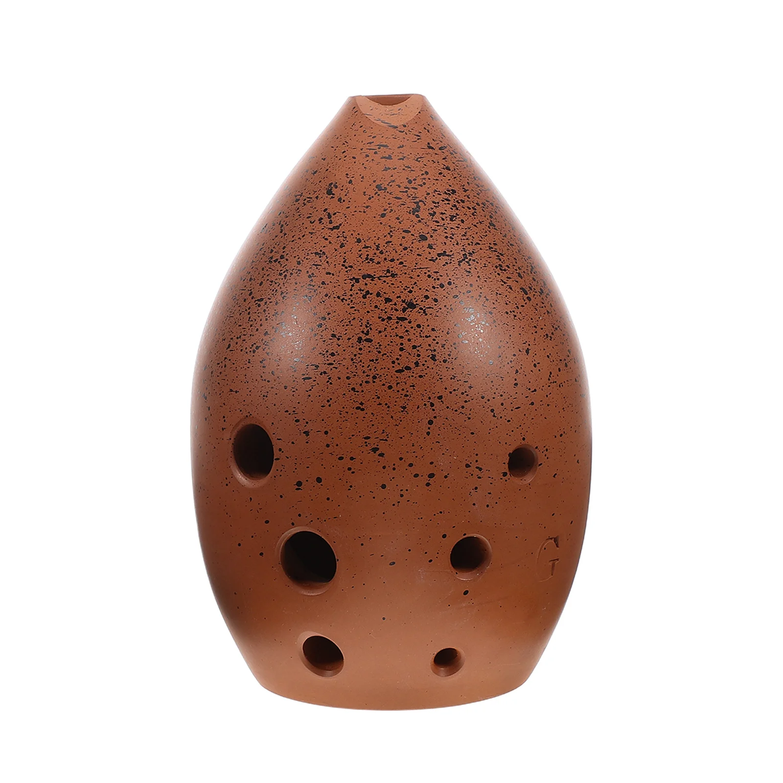 

Ceramic 8 Hole Ocarina Flute Ancient Chinese Xun Instrument Musical Instrument for Beginners Cleaning Cloth