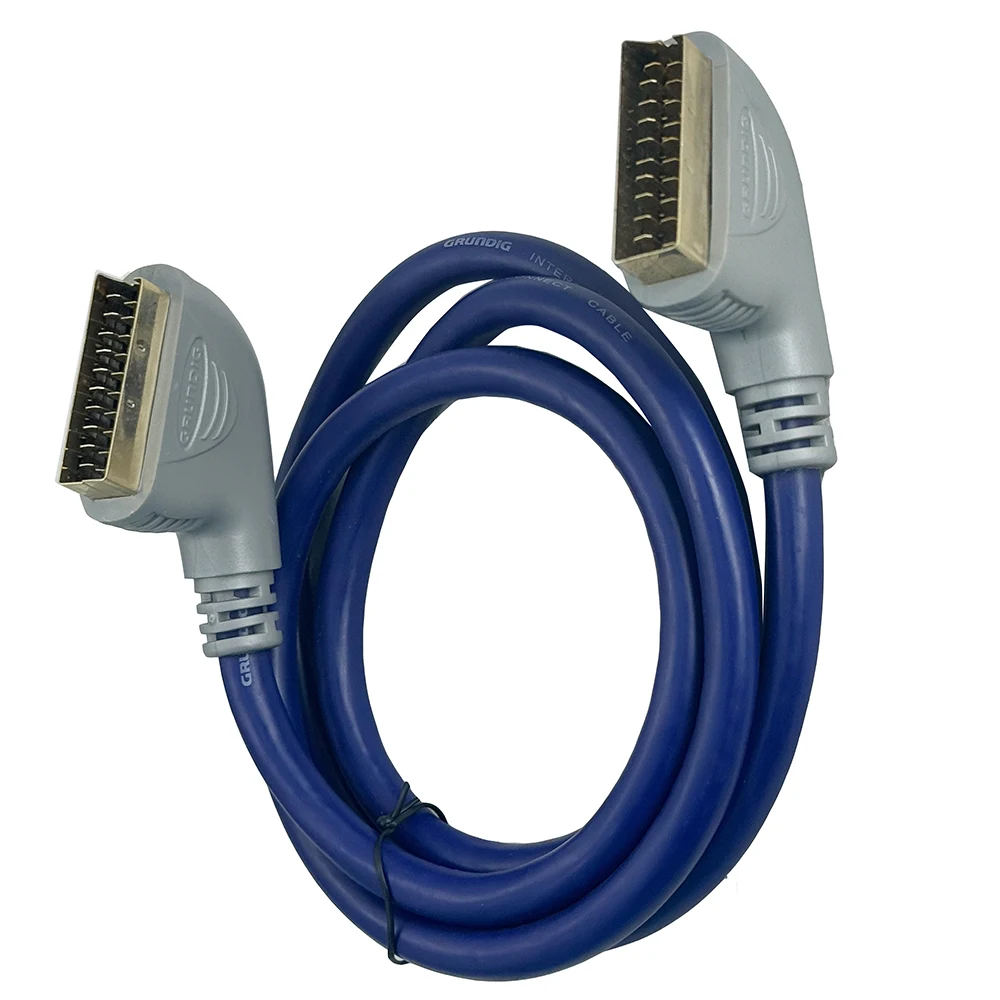 Scart to Scart Cables Connector.Supports Composite and RGB Modes Suitable for Audio video Connections 1.5M  for TV Projector