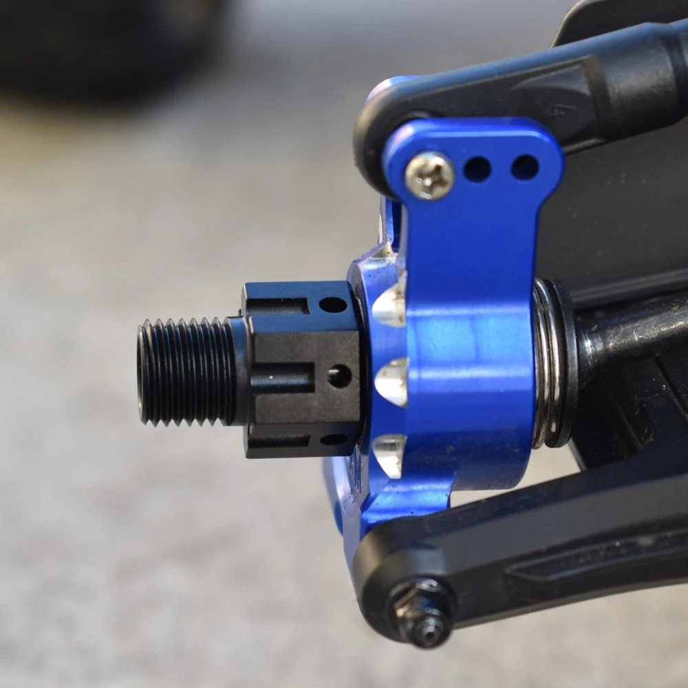 トラクサス 1/8 E-Revo 2.0 Sledge 6S 1/10 WideMaxx 4S モンスタートラック RCカー用メタルワイド+6.5MM 17MM スプラインホイールハブ 8654