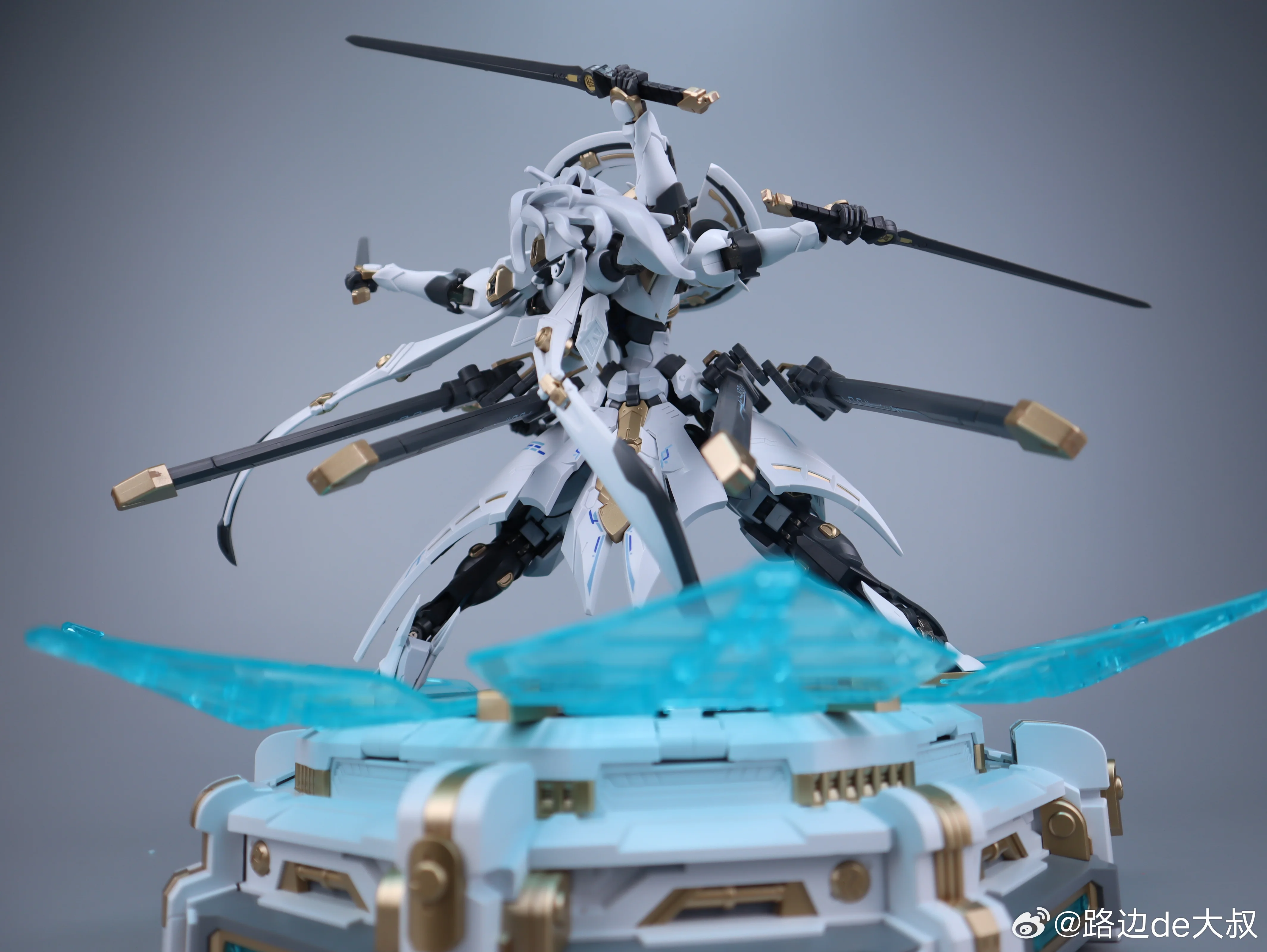 SUNDAY HOBBY Xiao Yao Zi Mechaniczny Tykwa 1/100 22cm Model do Składania ze Stopu z Szkieletem i Kolekcjonerską Zabawką Robotem