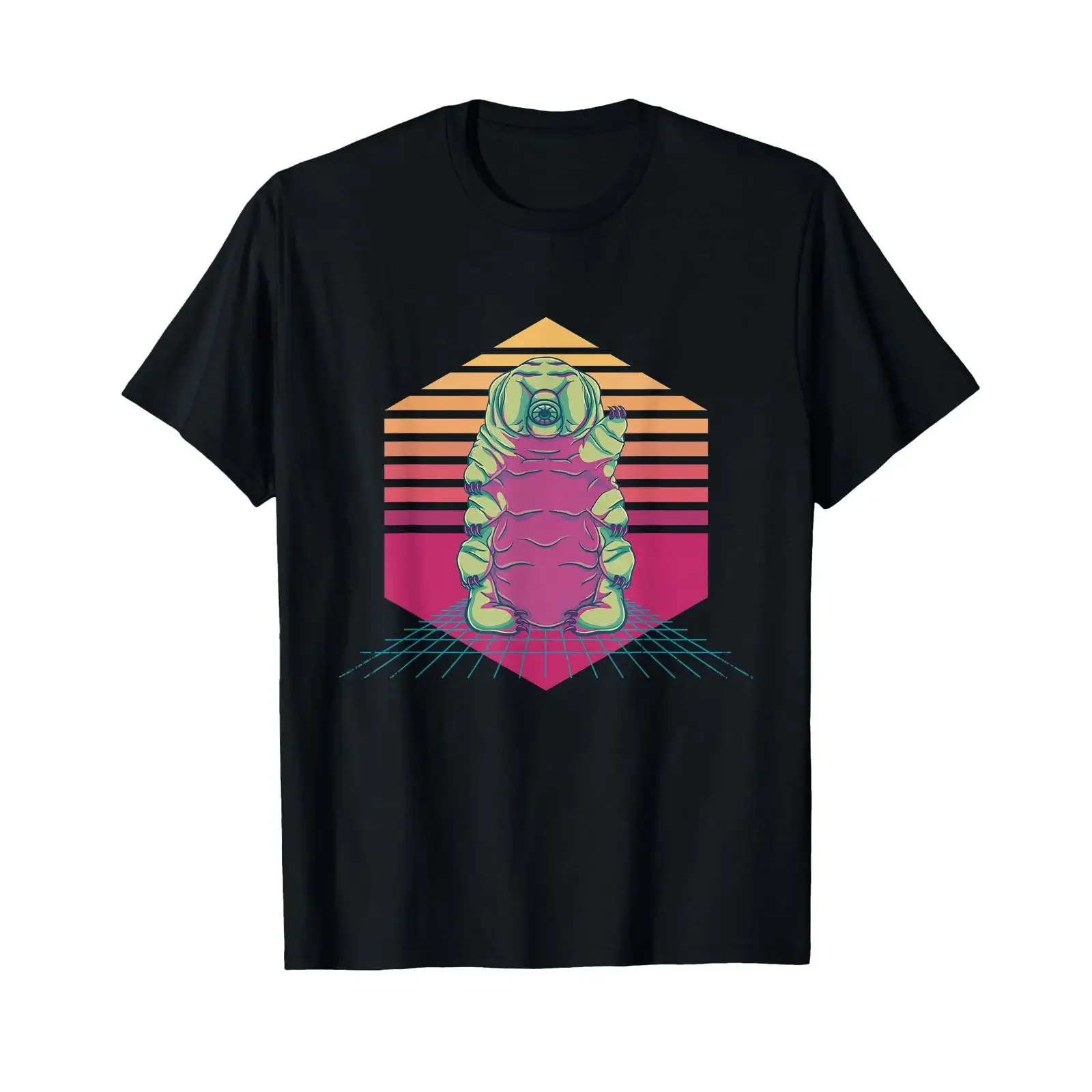 Tardigrade Vintage Water Bear T Shirt vintage Washed designer clothes Unisex graphic Soft Casual Comfortable Slightly Stretched