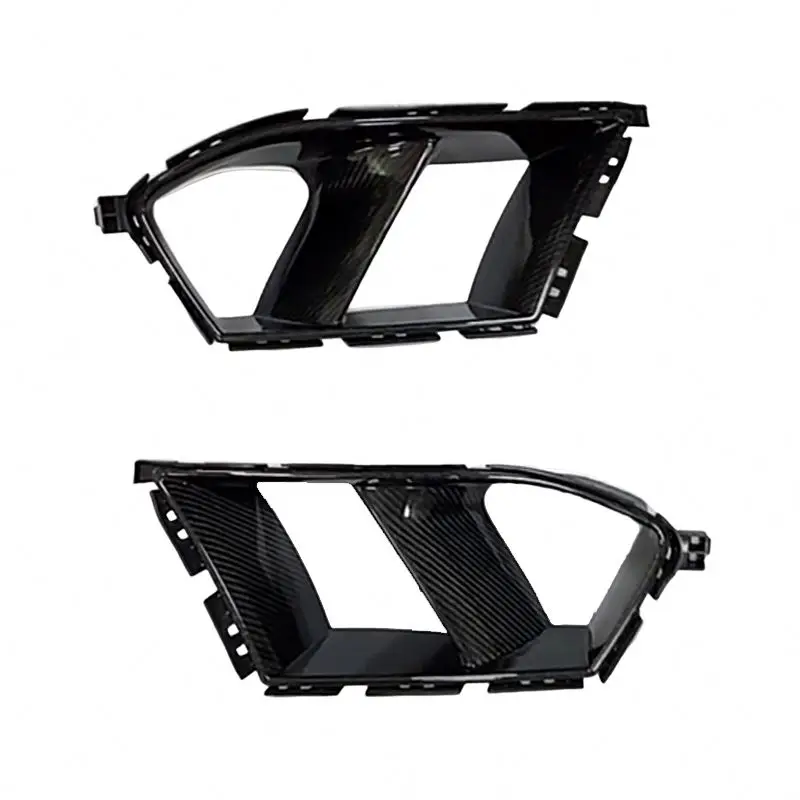 Dry Carbon Fiber G80 M3 Front Bumper Covers G80 G82 M3 M4 Front Replacement Vent Trim MP Auto Parts Front Bumper Vents