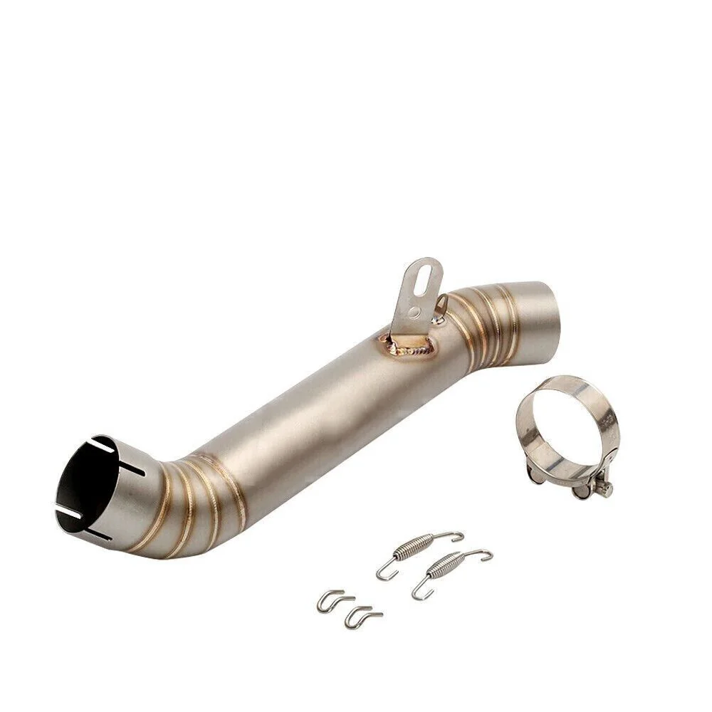 For Aprilia RSV4 Exhaust System Modification With Titanium Alloy Mid-section And AR Carbon Fiber Straight-mount Tail Section. view 5