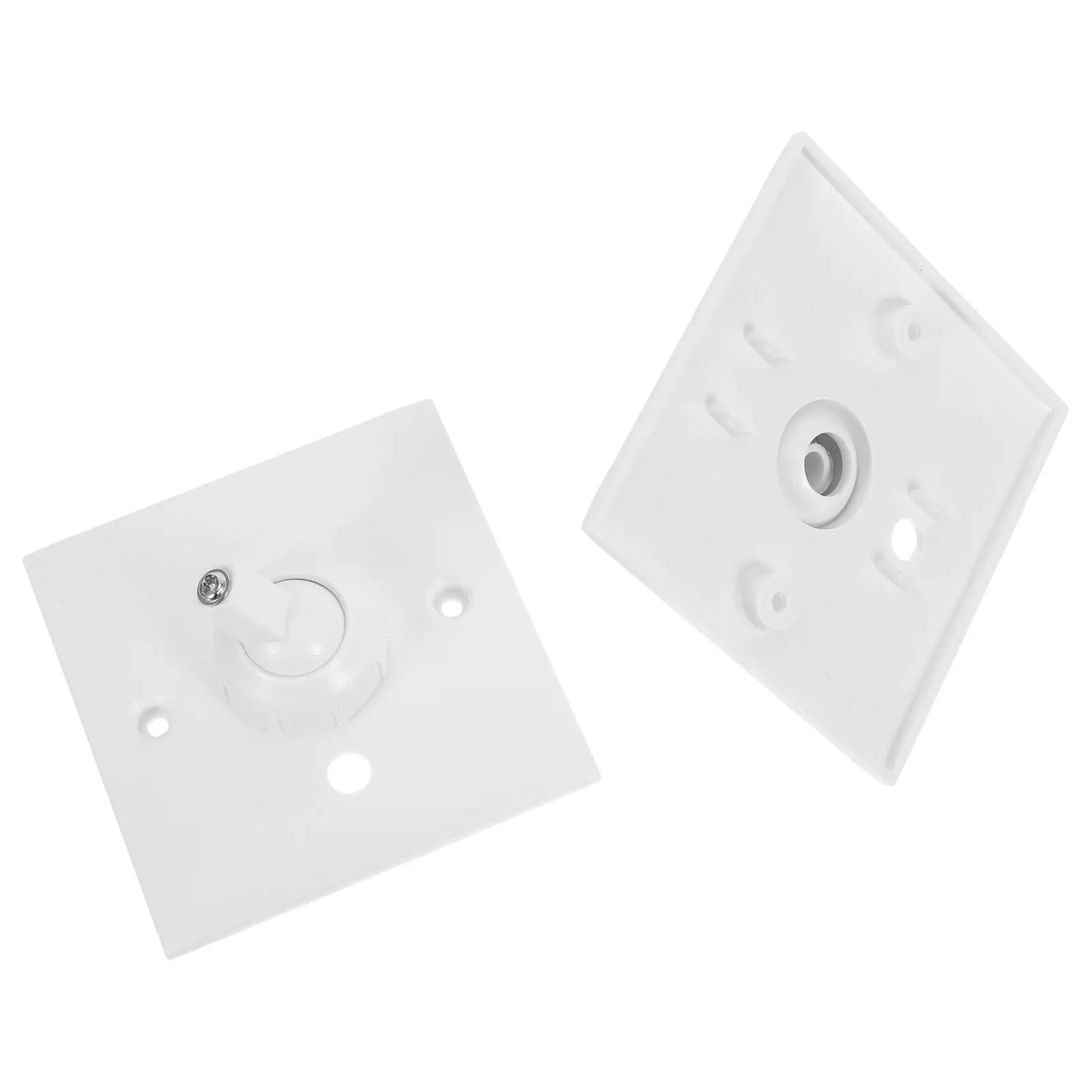 2Pcs Infrared Motion Alarm Wall Mount Bracket Pir Universal Security Sensor Mount Adjustable Angle for Home Office