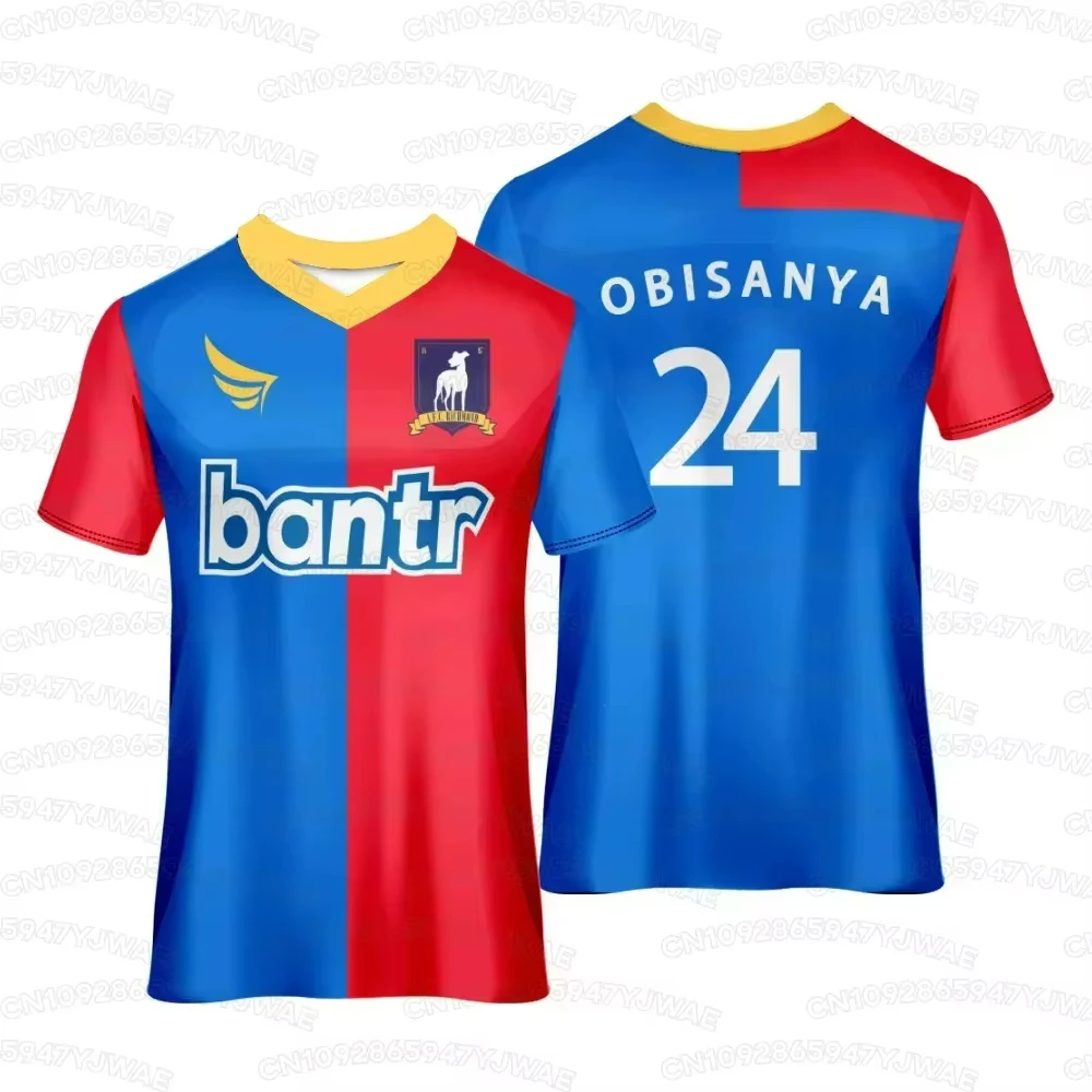 Sommer-Fußballtrikot für Herren und Damen, amerikanische TV-Serie, Roy Kent Nr. 6, Jamie Tartt, schnell trocknendes Sport-T-Shirt für Kinder in Übergröße – Detail 4
