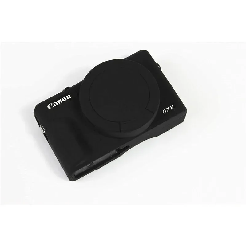 G7x3 silicone armadura caso de pele câmera saco corpo capa protetora para canon powershot g7x mark iii g7xiii