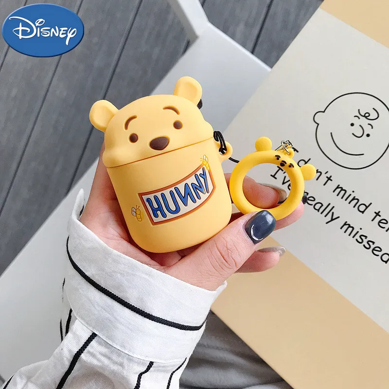 Disney Winnie The Pooh Earphone Cases for Airpods 2 1 3rd Pro Case Cartoon Cute Bluetooth Wireless Headphone Cover