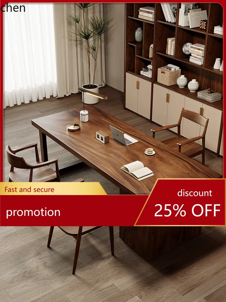 HYS Desk with Drawer Large Board Desk for Home Office Study Room Writing Desk