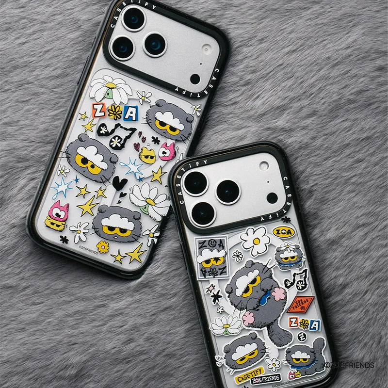 

CASETiFY ZO&FRIENDS Series Magnetic Drop-proof Case for iPhone 13 14 15 16 17 Pro Max Air Plus Protect Cover