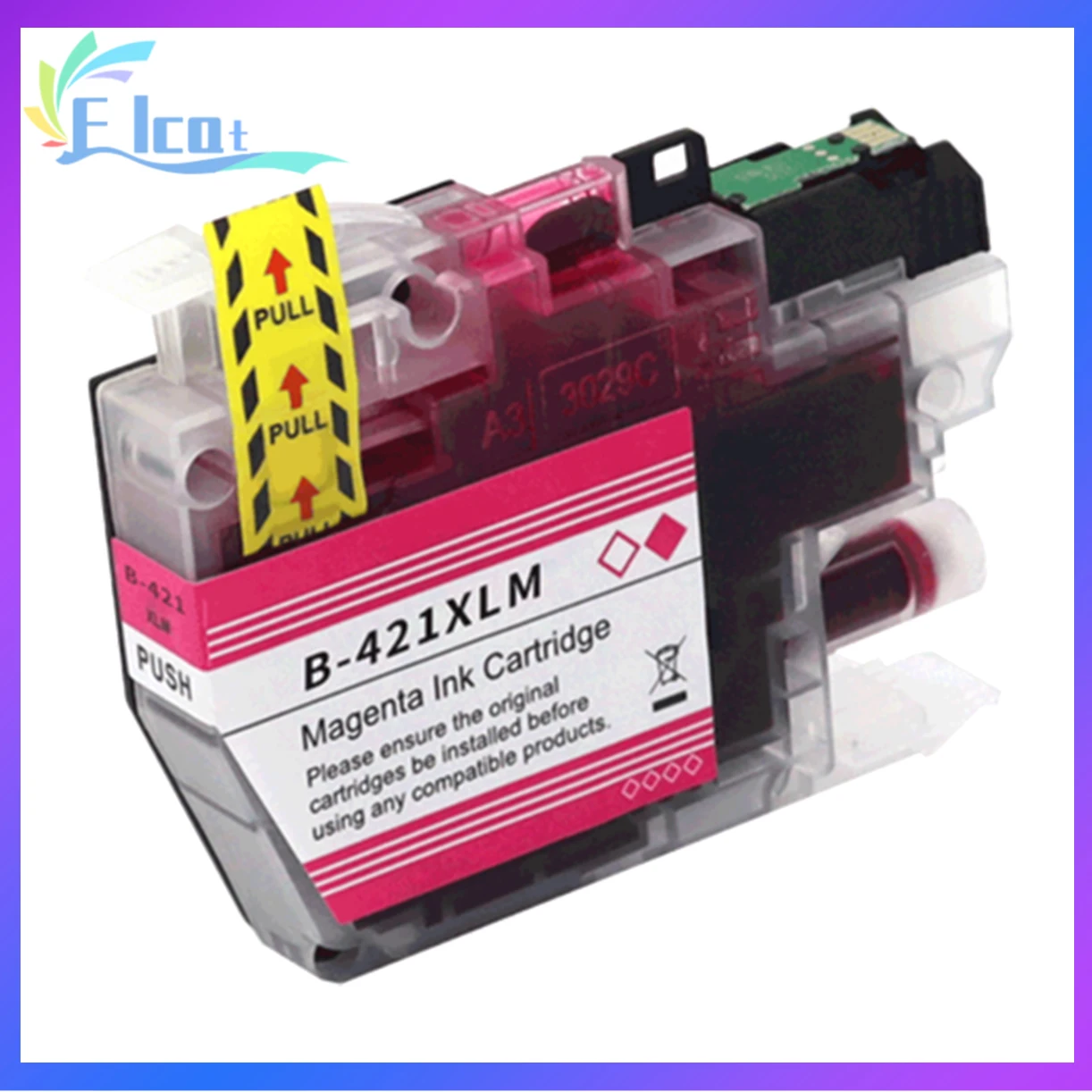 LC421XL LC421 Ink Cartridge For Brother LC421XL 421 Cartridge Compatible For Brother DCP-J1050DW MFC-J1010DW DCP-J1140DW Printer