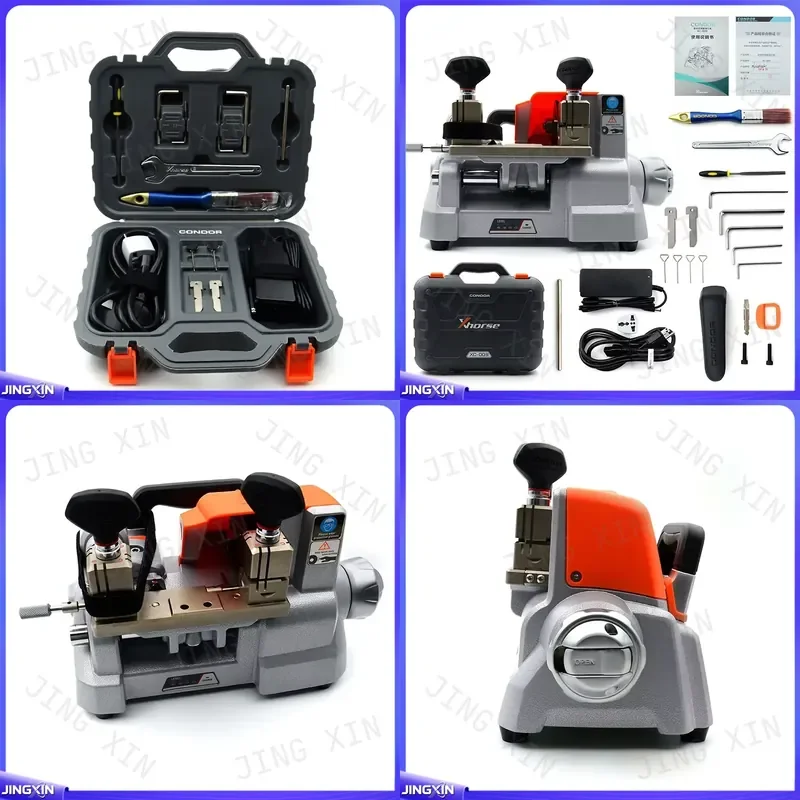 Custom for XC-009 Key Cutting Machine Multifunctional Mini Portable Milling Tool DC Brushless Motor 1800RPM Auto Locksmith