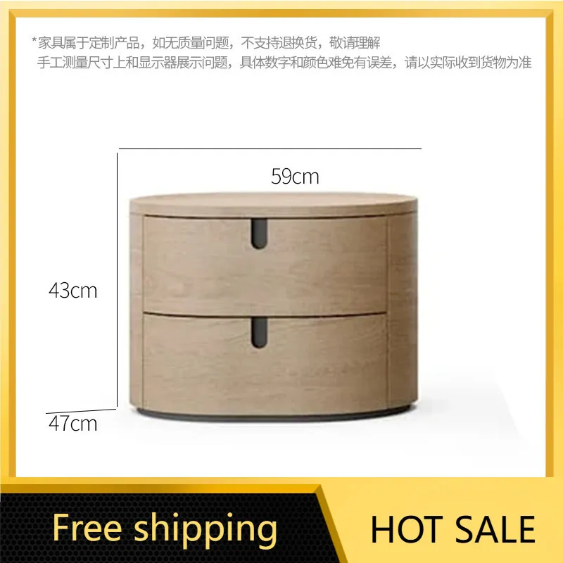 Factory Direct Nordic Simple Bedside Table Bedroom Wabi Sabi Bedside Table
