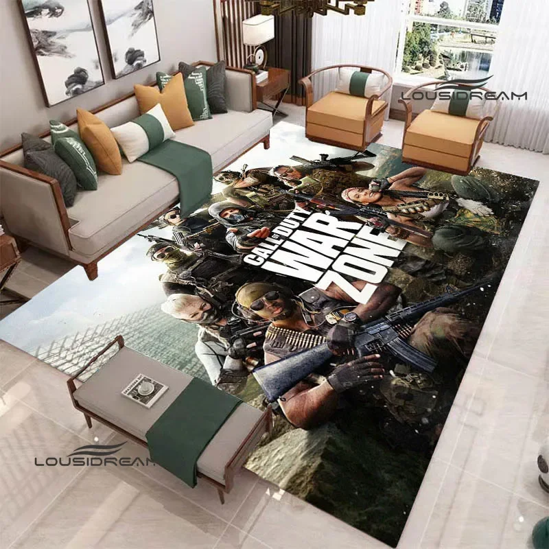 Game code, call of duty Cartoon printed carpet kitchen mats Non -slip carpet outdoor carpet yoga mat area rug birthday gift