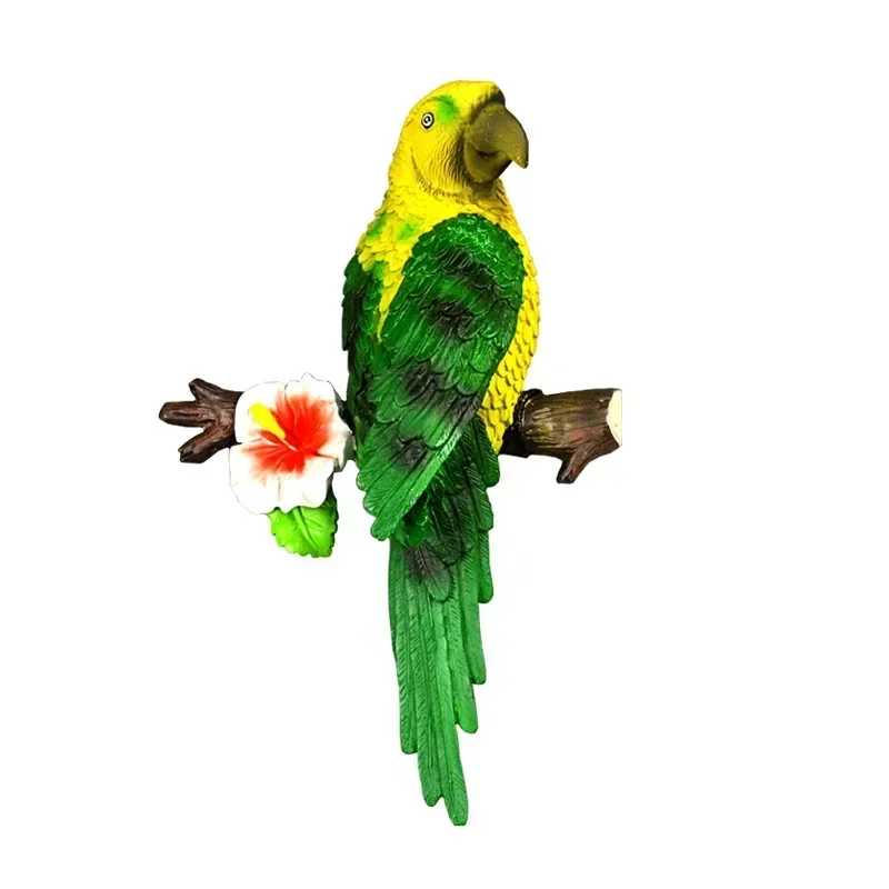 

Three-dimensional Parrot Wall Hanging Creative Living Room Sofa TV Background Wall Wall Decoration Pendant Shop Decoration