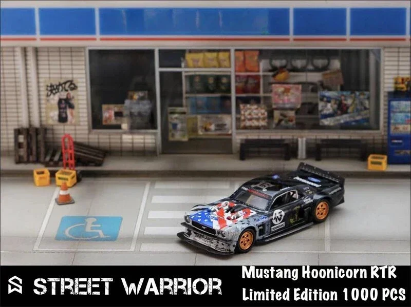 SW 1:64 1965 Mustang Hoonicorn RTR Diecast Model Car