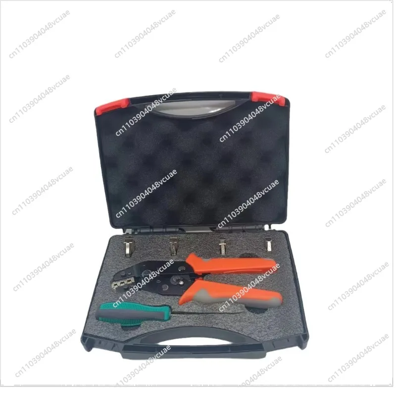 Crimping Pliers Tool Set Includes Multi-function Crimping Pliers, Kit, Screwdriver, 5 Clamps Are Optional