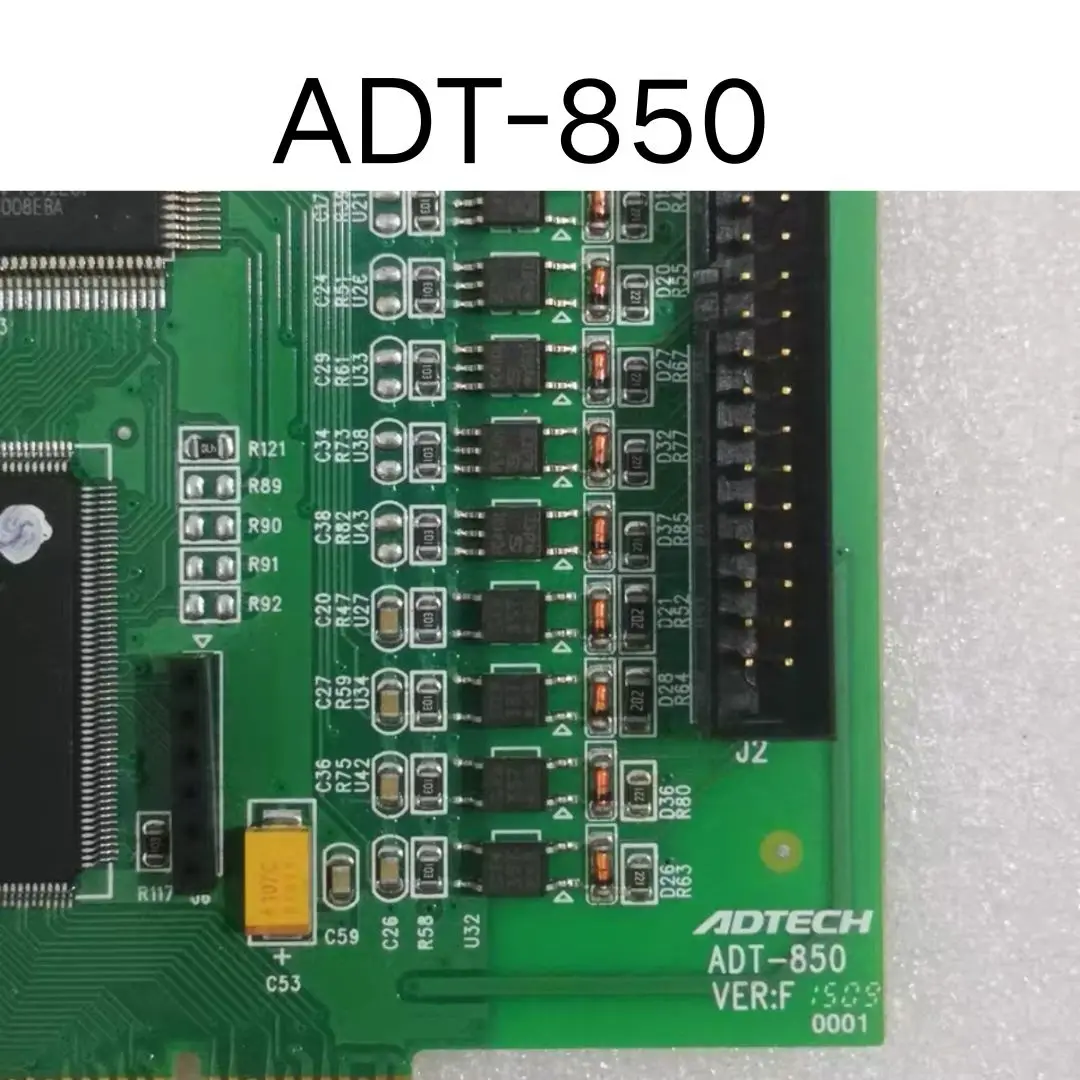 ADT-850 VER:F 4-axis servo control card Tested OK and shipped quickly