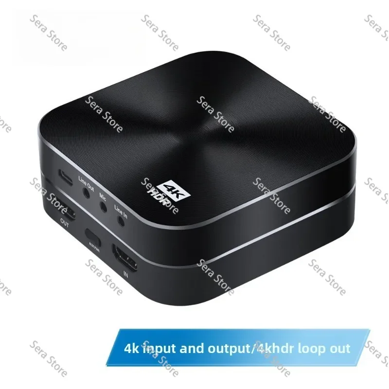 Game LIVE Conference Endoscope Camera HDMI Recording 4K Video Capture Box Card Free Drive