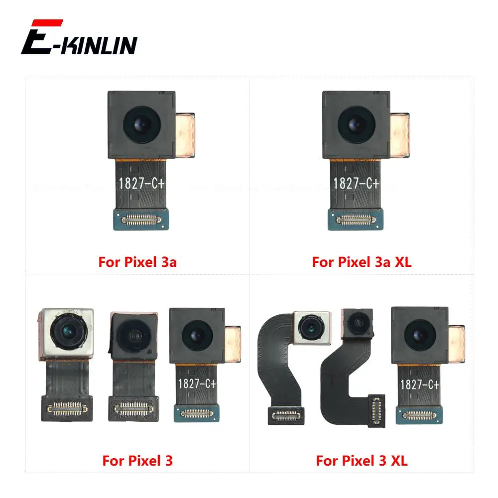 Rear Main Camera Module Flex Cable For Google Pixel 2 3 3a XL 2XL 3XL 3aXL Front Selfie Back Camera Repair Parts