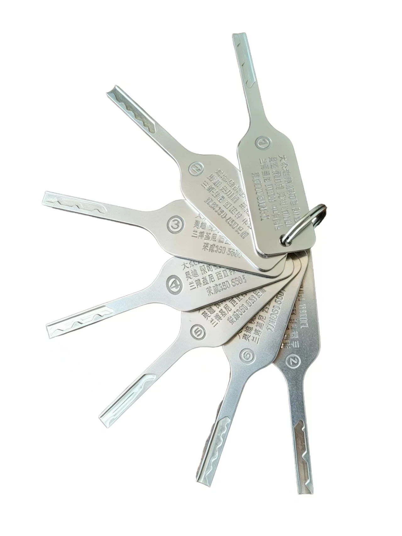 2026 New 7PCS/set Unlock Decoder Tool Strong Power Open Key Locksmith Tools for BMW Peugeot for VW