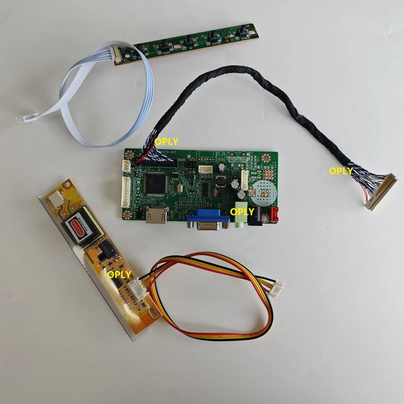 

15.4" VGA Controller board HDMI-Compatible kit for LP154WP1 LP154WP1-TLA1 LP154WP1-TLA2 1440x900 LCD panel screen monitor DIY