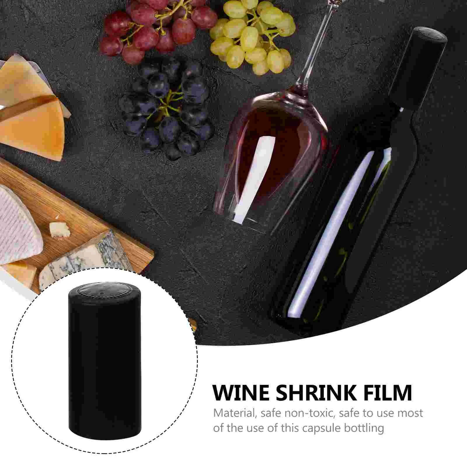 50PCS Schrumpfen Wärme Flasche – Shrink Wrap Pvc Bewertung und Preis