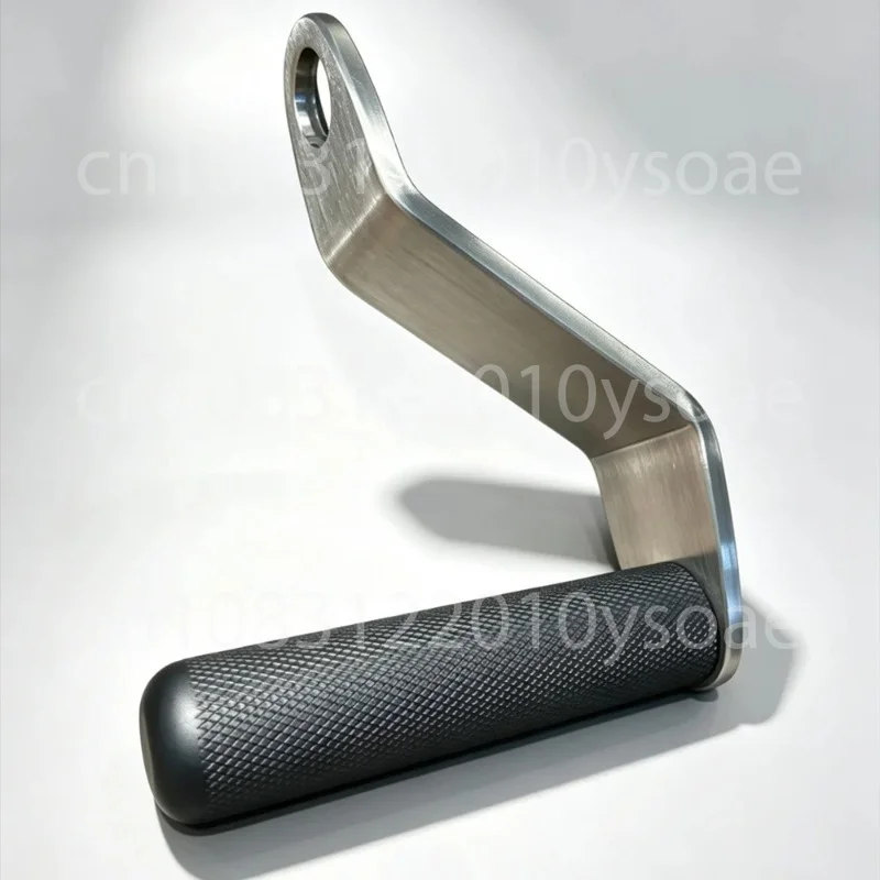 L-Shaped Cable Machine Handles Pair Single-Hand Lat Pull Down Fitness Training Accessories For Gym