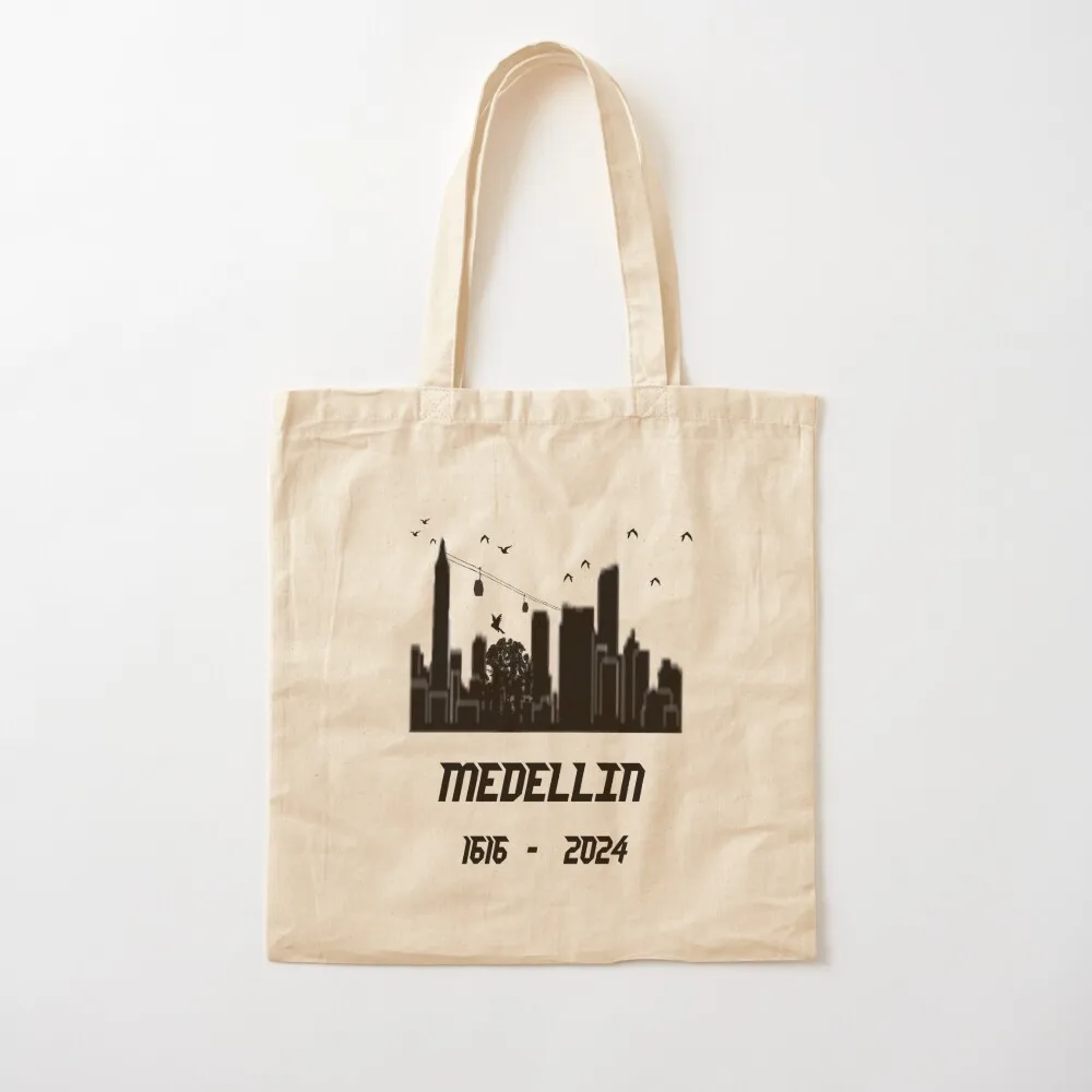 

Medellin City of Eternal Spring Tote Bag shopper bag women eco pack tote bags cloth bags Canvas Tote Bag