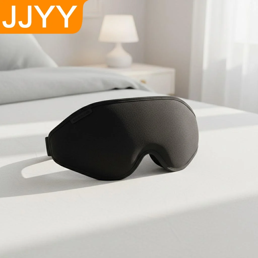 3D Blackout Eye Mask Adjustable Strap Breathable Soft for Travel Meditation Nap Men Women Sleep Aid