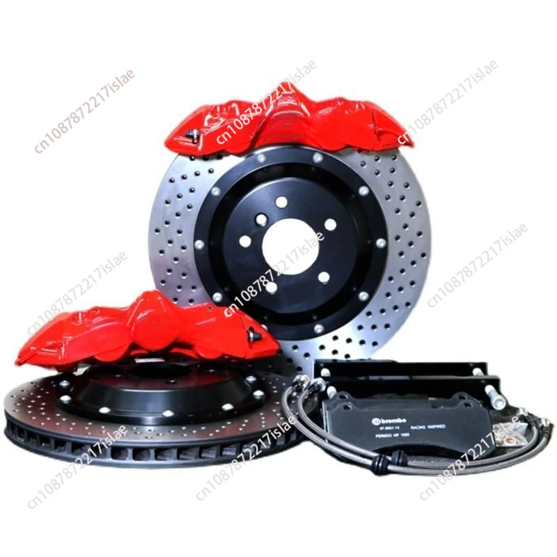 9040 big brake kit 6 pot caliper 4707 series set brake accessories fit forep3  f21 golf gti mk5 and brembo CX 9