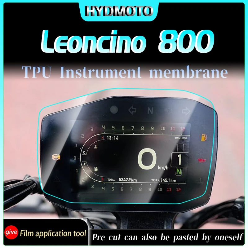 For Benelli Leoncino 800 Instrument film high transparency headlight film invisible car body protective film modified accessorie