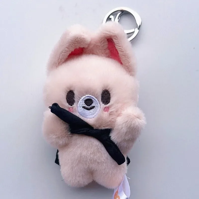 Llavero de felpa con imán Kpop Skzoo, llavero de peluche de animales de dibujos animados Kawaii, regalos de Bang Chan LeeKnow ChangBin HyunJin JiSung Felix