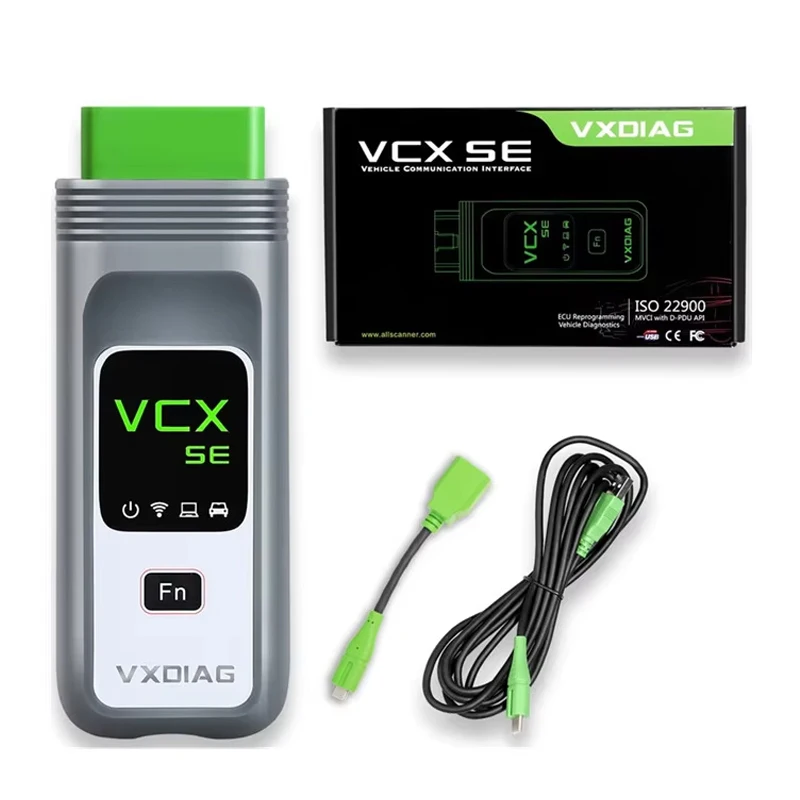 VXDIAG VCX SE 6154 OBD2 Diagnostic Tool for VW Audi Skoda Seat - ODIS Compatible ECU Programming WiFi+USB Lifetime Free Update