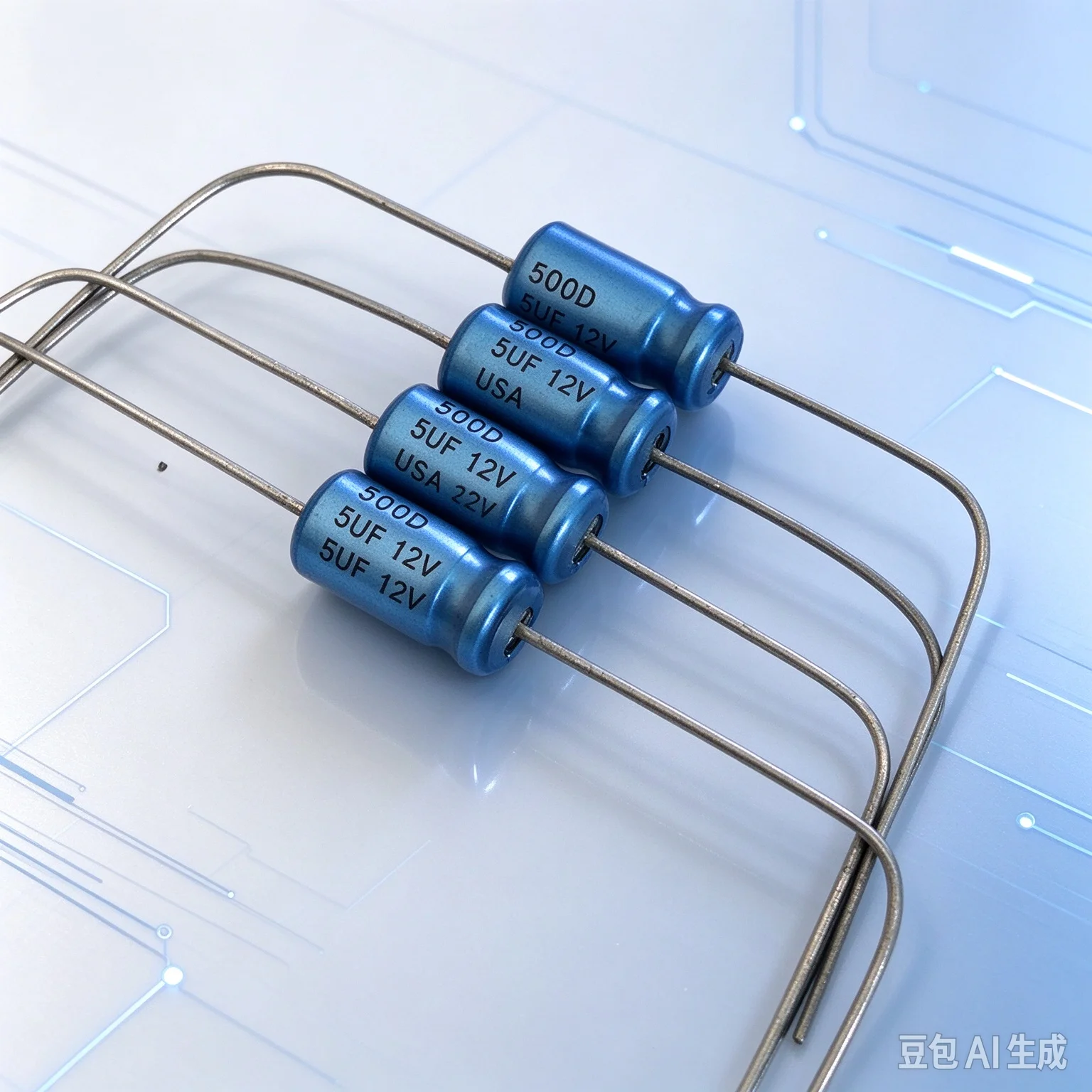 Brandnew for SPRAGUE 500D 5UF 12V HiFi Cathode Electrolytic Capacitor  30pcs