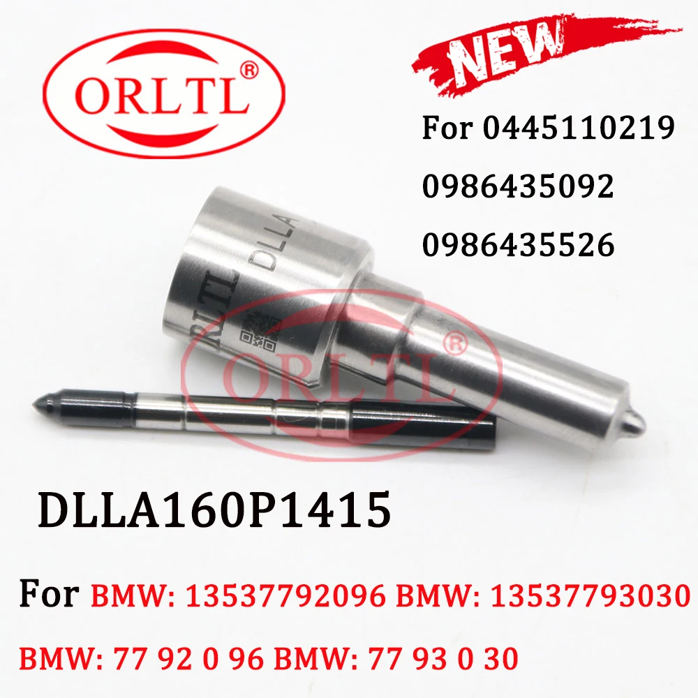 ORLTL Nozzle DLLA160P1415 (0 433 171 877) And Injector Sprayer DLLA 160 P 1415 (0433171877) For BMW 0 445 110 219,0986435092