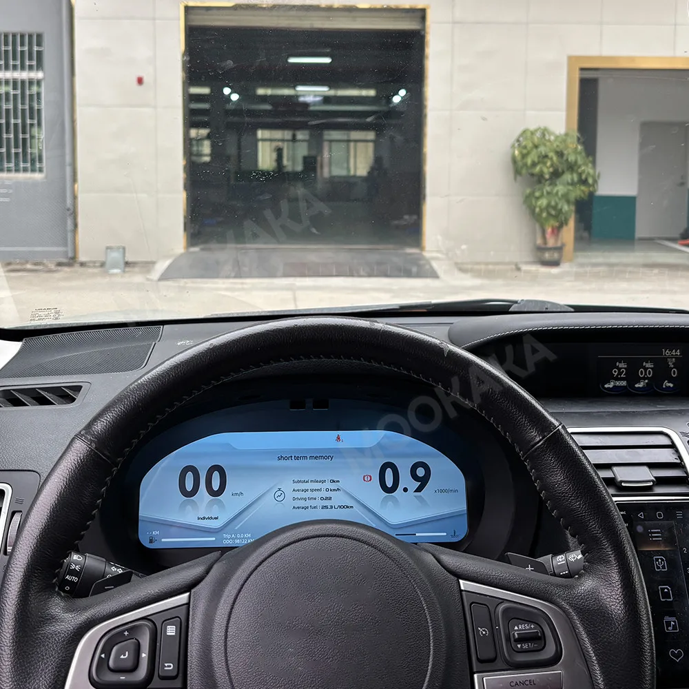 Car Digital Cluster For Subaru Forester (SJ) / Legacy (BM/BR/BN) 2013-2018 LCD Instrument Speedometer Panel Odometer Dashboard