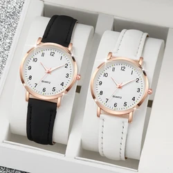 Women's Double Watch Fashion Casual Digital dial Girl Beautiful Watch