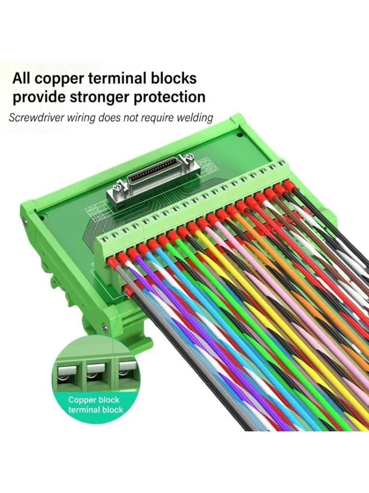 Y1UB SCSI Terminal Block for Tape Libraries Strong Conductivity Easy Installs