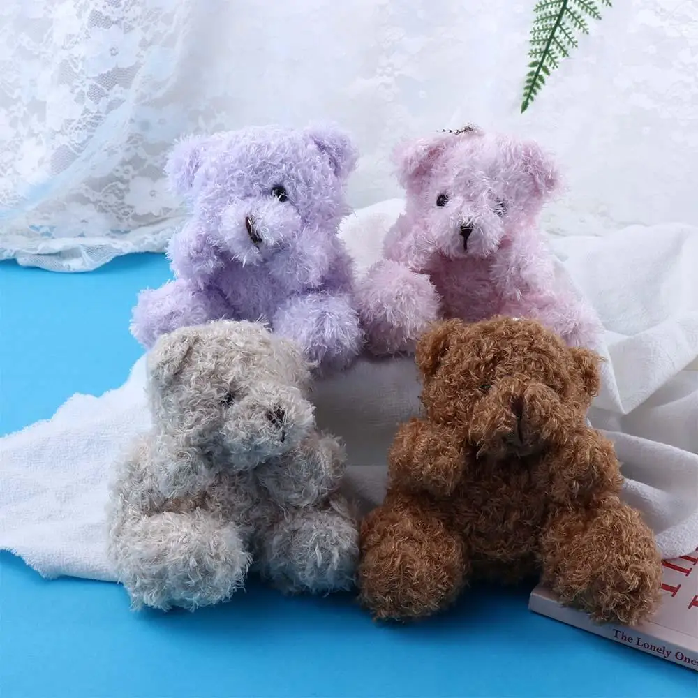 Gingillo Regalo di nozze Decorazione di riempimento Giocattoli di peluche Orso Peluche Orso Portachiavi Peluche Giocattoli di peluche Ciondolo orso