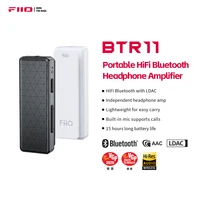 FiiO BTR11 Receptor Bluetooth 5.3 LDAC Adaptador amplificador de auriculares de audio inalámbrico de 3,5 mm