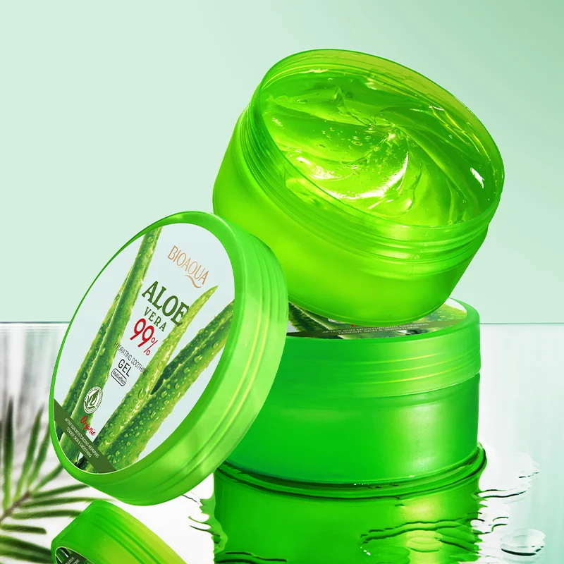 

300g BIOAOUA Moisturizing and Soothing Aloe Vera Gel Creams Skin Rejuvenating Hydrating Face Cream Beauty Facial Skin Care