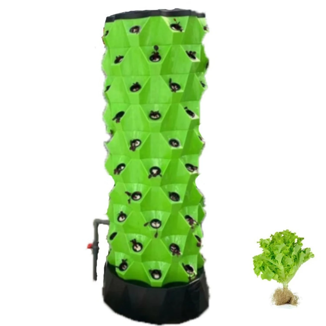 Low cost indoor vegetables herbs Greenhouse tower vertical hydroponic growing systems